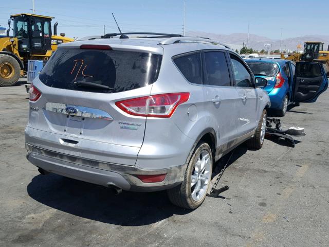 1FMCU0J99EUA13906 - 2014 FORD ESCAPE TIT SILVER photo 4