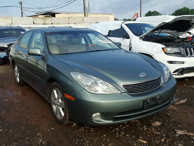 JTHBA30G265147855 - 2006 LEXUS ES GREEN photo 1