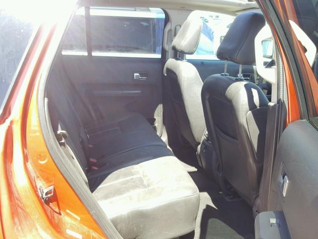 2FMDK49C67BA92994 - 2007 FORD EDGE SEL P ORANGE photo 6