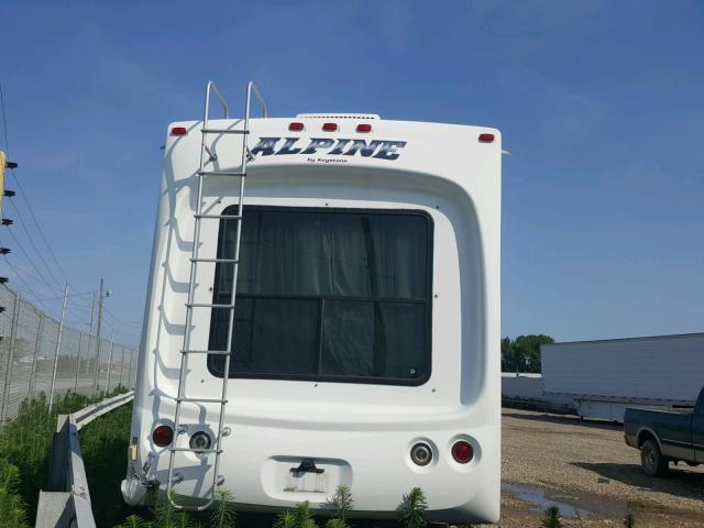 4YDF37229DE780689 - 2013 KEYSTONE TRAILER WHITE photo 3