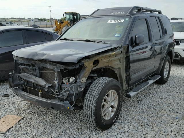 5N1AN0NU0EN801213 - 2014 NISSAN XTERRA X GRAY photo 2