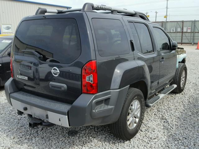 5N1AN0NU0EN801213 - 2014 NISSAN XTERRA X GRAY photo 4