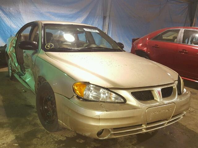1G2NE52E75M138717 - 2005 PONTIAC GRAND AM S ოქროსფერი ფოტო 1
