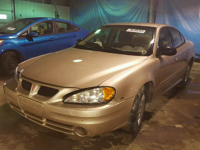 1G2NE52E75M138717 - 2005 PONTIAC GRAND AM S ოქროსფერი ფოტო 2
