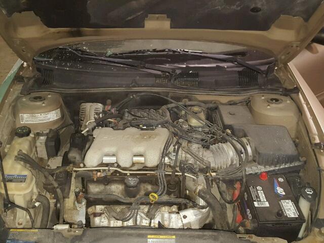 1G2NE52E75M138717 - 2005 PONTIAC GRAND AM S GOLD photo 7