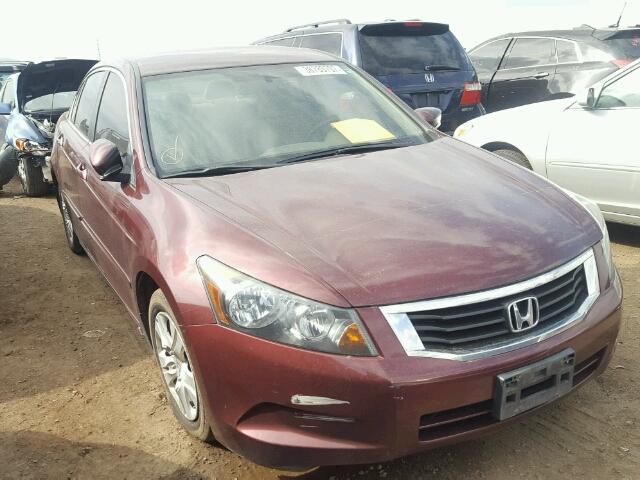 1HGCP26449A193261 - 2009 HONDA ACCORD RED photo 1