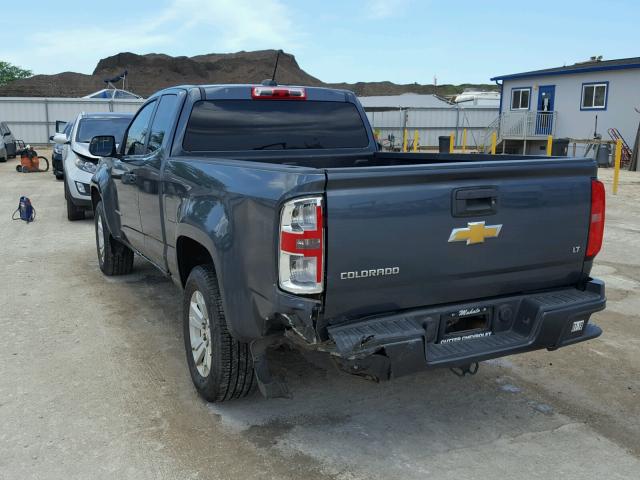 1GCHSBEAXF1135421 - 2015 CHEVROLET COLORADO L GRAY photo 3
