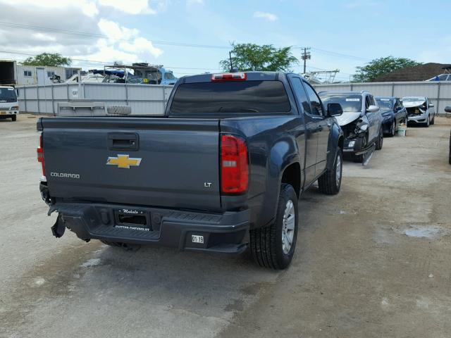 1GCHSBEAXF1135421 - 2015 CHEVROLET COLORADO L GRAY photo 4