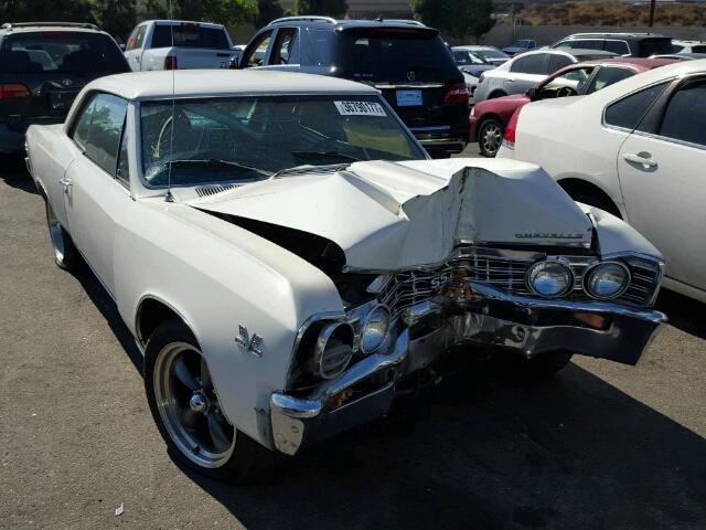 138177Z145268 - 1967 CHEVROLET CHEVELL SS WHITE photo 1