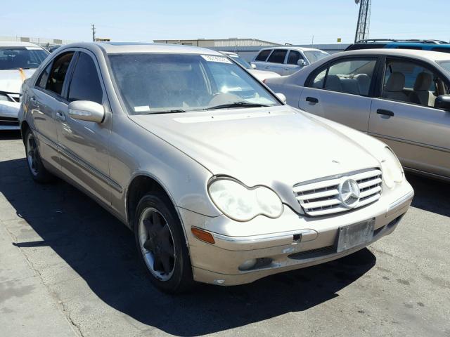 WDBRF64JX1F058786 - 2001 MERCEDES-BENZ C 320 TAN photo 1