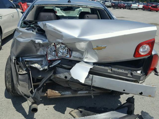 1G1ZC5EB9A4100056 - 2010 CHEVROLET MALIBU 1LT 银色 照片 9
