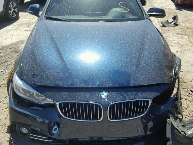 WBA3T3C51G5A41845 - 2016 BMW 435 I BLACK photo 7