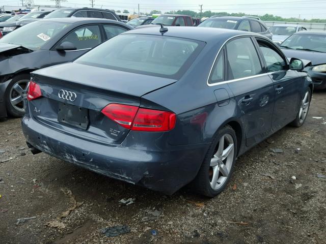 WAUMF78K49N017573 - 2009 AUDI A4 PRESTIG CHARCOAL photo 4