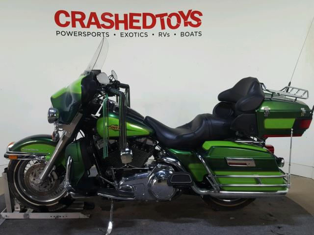 1HD1FC4127Y707232 - 2007 HARLEY-DAVIDSON FLHTCUI GREEN photo 5