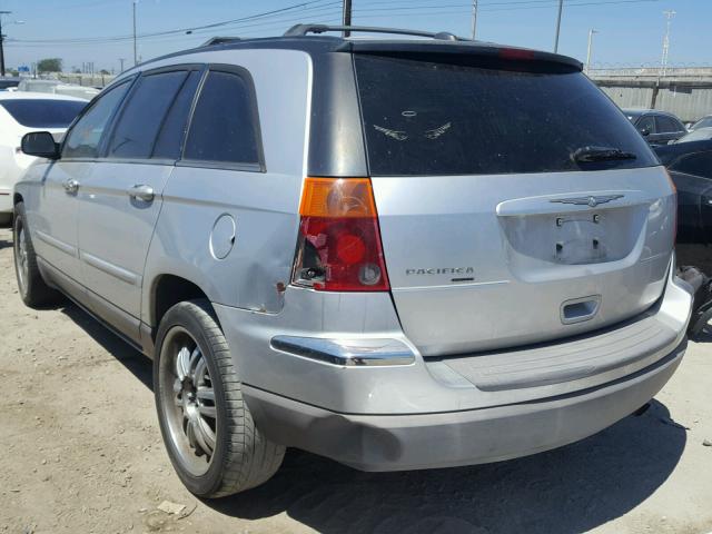 2C8GM68435R537177 - 2005 CHRYSLER PACIFICA T SILVER photo 3