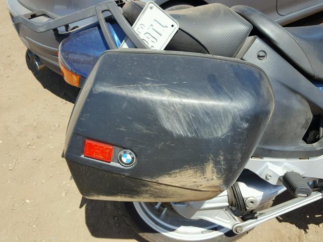 WB10499A24ZE95906 - 2004 BMW R1150 RT BLUE photo 9