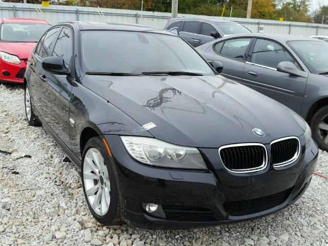 WBAPK7C51BA975299 - 2011 BMW 328XI BLACK photo 1