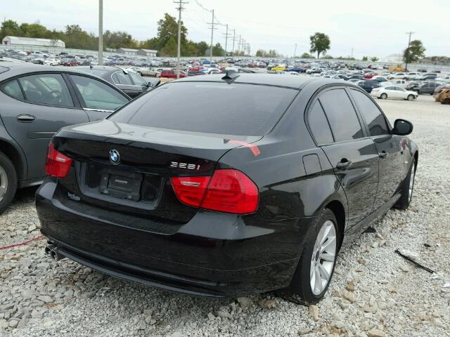 WBAPK7C51BA975299 - 2011 BMW 328XI BLACK photo 4