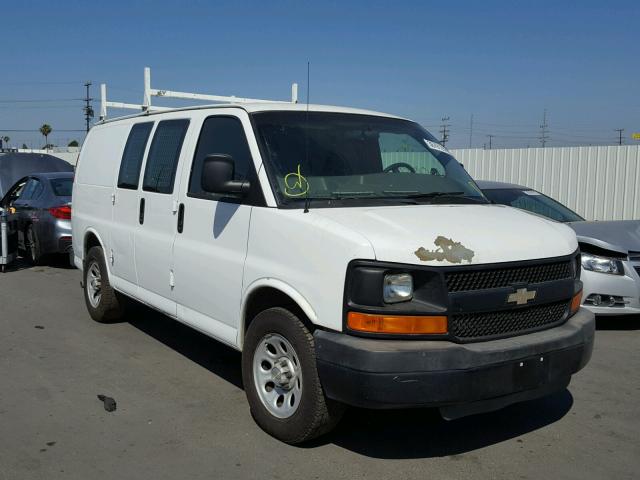 1GCFG15X091159240 - 2009 CHEVROLET EXPRESS G1 WHITE photo 1