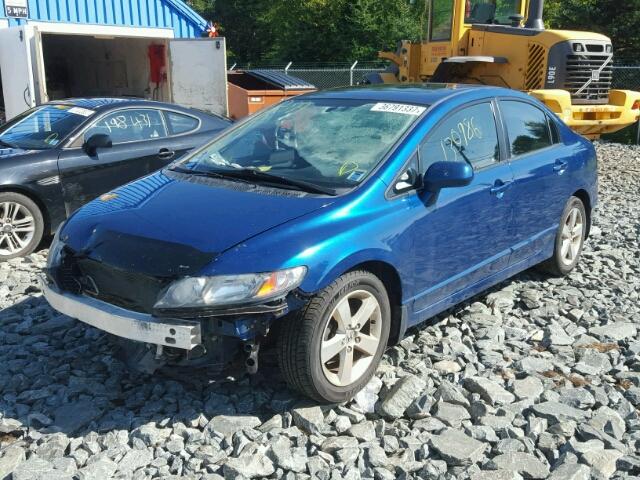 2HGFA1F69BH007327 - 2011 HONDA CIVIC LX-S Mavi foto 2