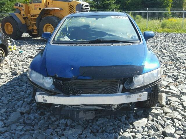 2HGFA1F69BH007327 - 2011 HONDA CIVIC LX-S Mavi foto 9