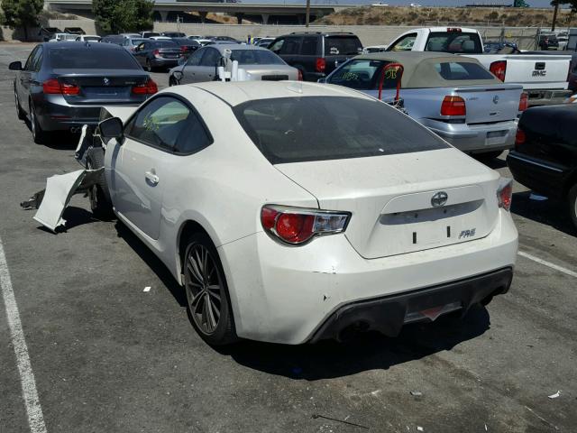 JF1ZNAA16G8703156 - 2016 TOYOTA SCION FR-S WHITE photo 3