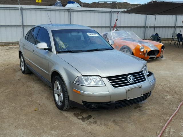 WVWRH63B54P209277 - 2004 VOLKSWAGEN PASSAT GLX GOLD photo 1