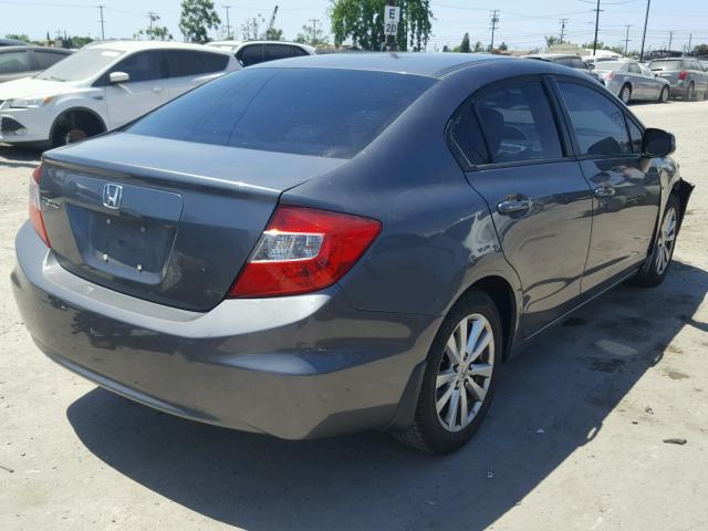 19XFB2F96CE305004 - 2012 HONDA CIVIC EXL 石墨色 照片 4