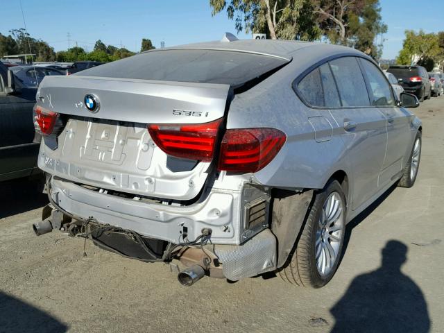 WBA5M2C56FGH99196 - 2015 BMW 535 IGT SILVER photo 4