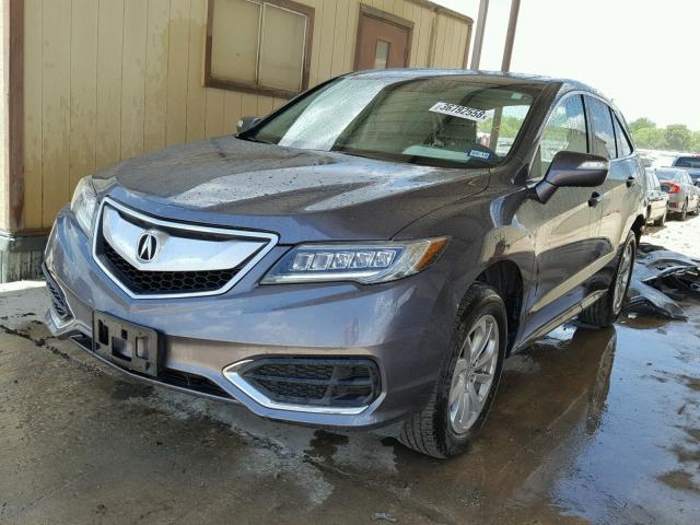 5J8TB3H30HL014645 - 2017 ACURA RDX BASE GRAY photo 2