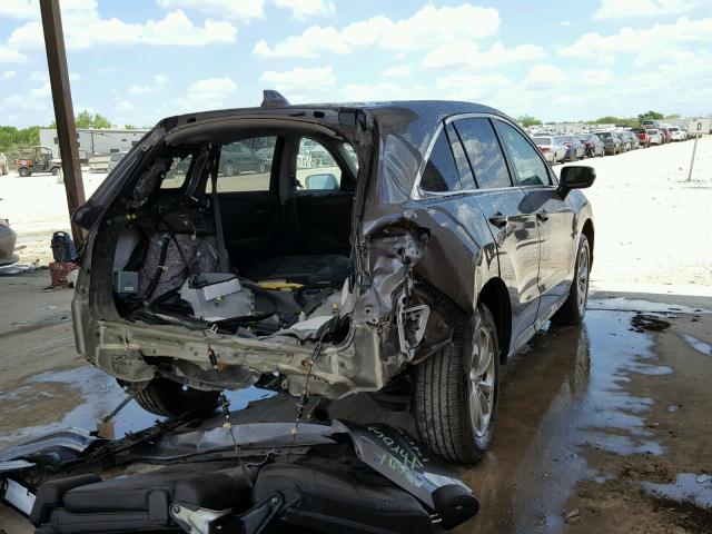 5J8TB3H30HL014645 - 2017 ACURA RDX BASE GRAY photo 4