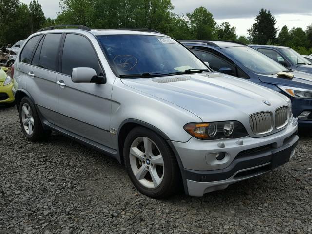5UXFA93524LE81216 - 2004 BMW X5 4.8IS SILVER photo 1
