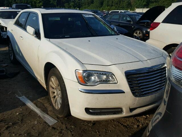 2C3CCAAG6EH376327 - 2014 CHRYSLER 300 WHITE photo 1