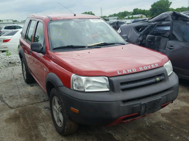 SALNM22222A376709 - 2002 LAND ROVER FREELANDER RED photo 1