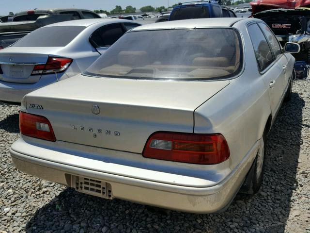 JH4KA7662RC008203 - 1994 ACURA LEGEND L BEIGE photo 4