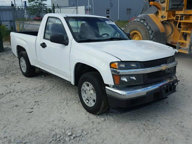 1GCCS149478242520 - 2007 CHEVROLET COLORADO WHITE photo 1