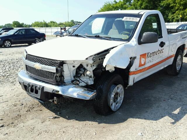 1GCCS149478242520 - 2007 CHEVROLET COLORADO WHITE photo 9