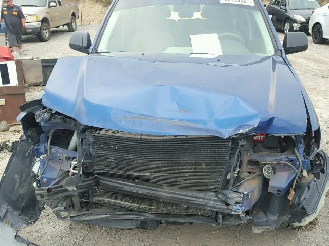 1FMCU93158KE10301 - 2008 FORD ESCAPE XLT BLUE photo 7