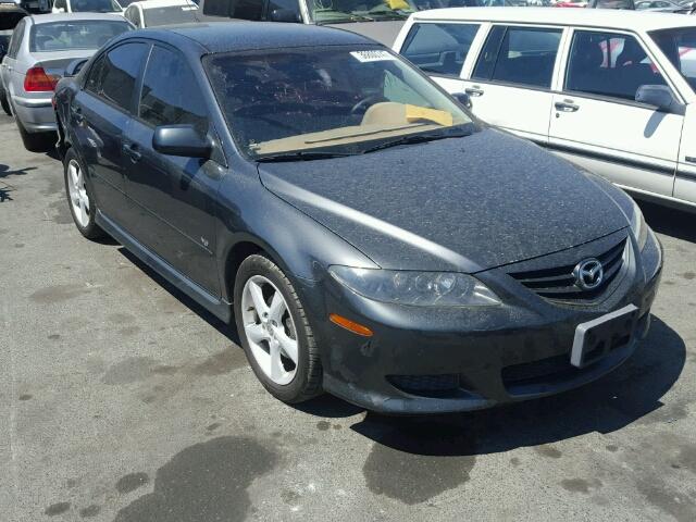 1YVHP84D955M09189 - 2005 MAZDA 6 S GRAY photo 1