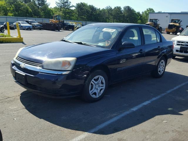 1G1ZS52F64F132241 - 2004 CHEVROLET MALIBU BLUE photo 2