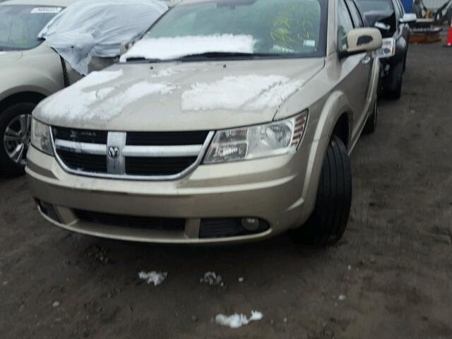 3D4GH67V39T247981 - 2009 DODGE JOURNEY R/ GOLD photo 2