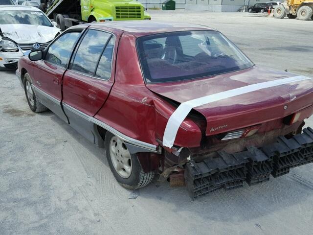 1G4NV55M6SC438289 - 1995 BUICK SKYLARK GR BURGUNDY photo 10