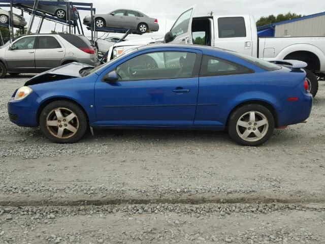 1G1AL15F667627003 - 2006 CHEVROLET COBALT LT BLUE photo 10