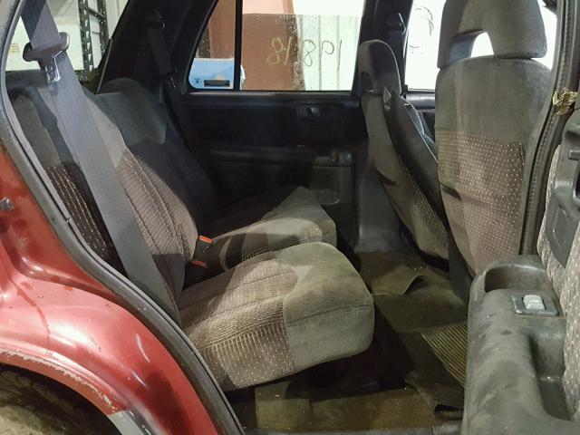 1GKCS13WXT2518997 - 1996 GMC JIMMY Tünd qırmızı foto 6