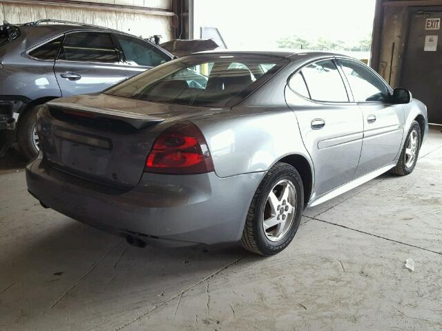 2G2WS522941217819 - 2004 PONTIAC GRAND PRIX GRAY photo 4