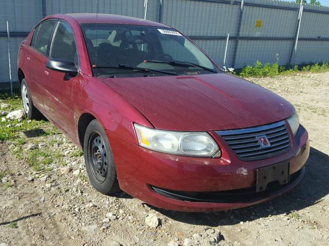 1G8AZ55F57Z103774 - 2007 SATURN ION LEVEL RED photo 1