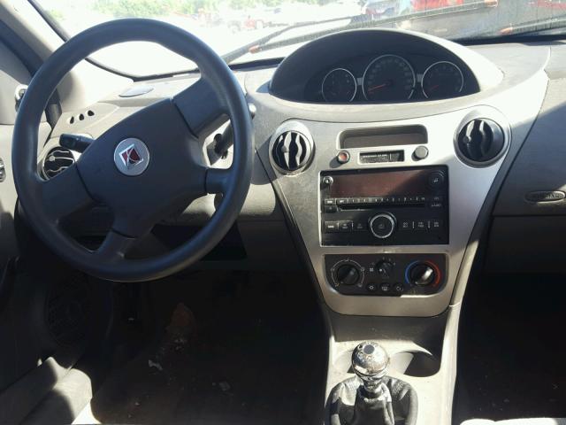 1G8AZ55F57Z103774 - 2007 SATURN ION LEVEL RED photo 9