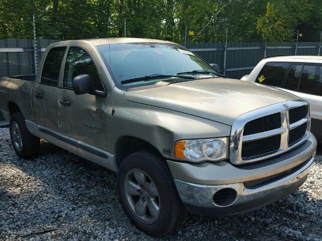 1D7HU18D14S655935 - 2004 DODGE RAM 1500 S CREAM photo 1