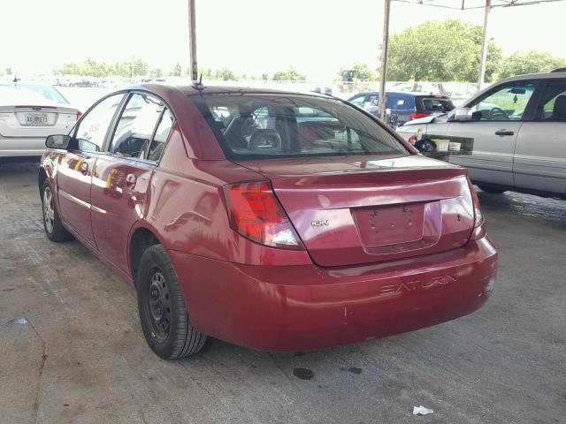 1G8AJ55F07Z162450 - 2007 SATURN ION LEVEL 红色 照片 3