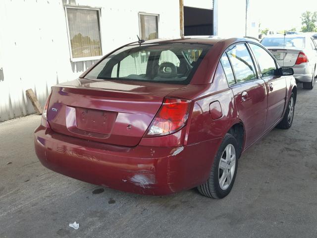 1G8AJ55F07Z162450 - 2007 SATURN ION LEVEL 红色 照片 4